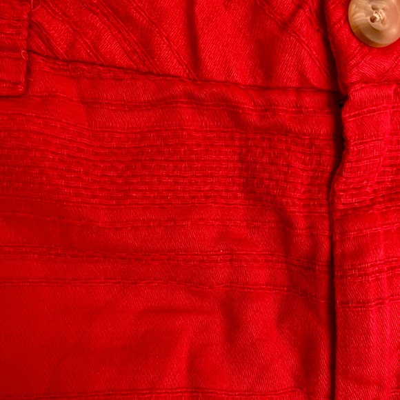 3/$7 Orange woman’s shorts - Picture 2 of 4